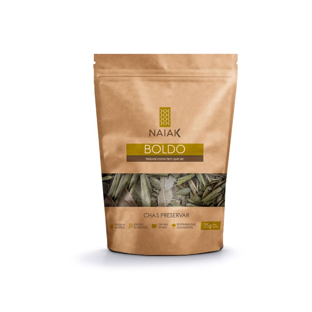 Cha de Boldo - Boldo Tea for Liver Cleanse 20 Bags  